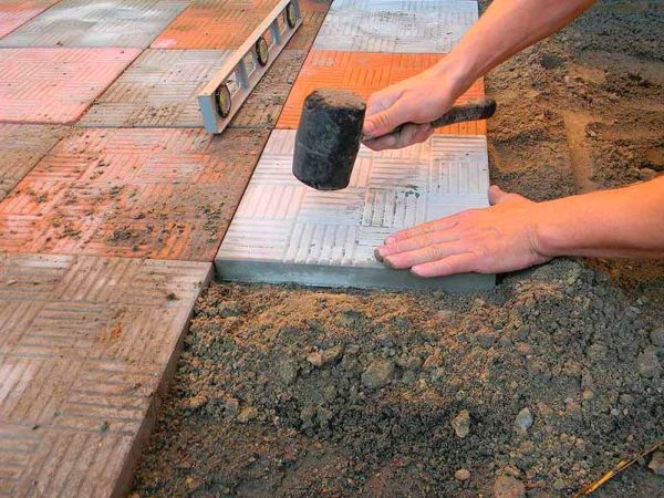 Можно ли керамогранит класть на улице на цементный раствор пропорции цементного раствора для заливки фундамента