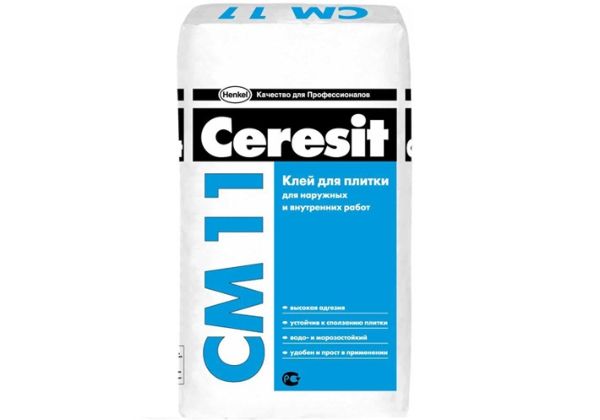 Клей Ceresit - самый популярный плиточный клей 