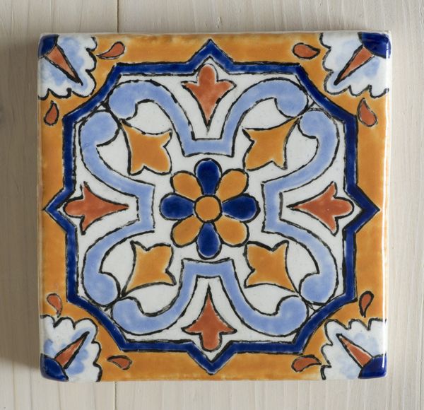 глиняная керамическая плитка ручной работы 