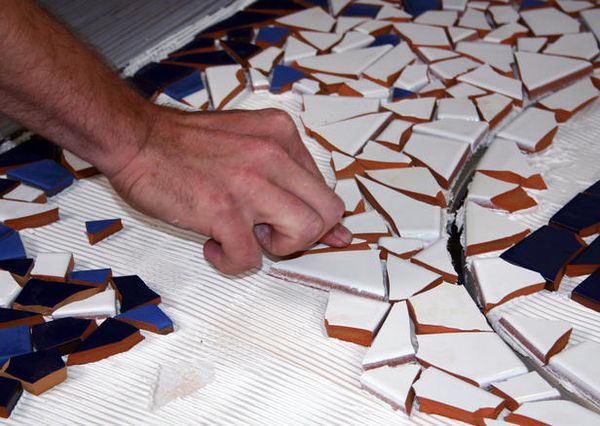 Мозаика из керамической плитки своими руками